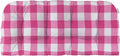 RSH DECOR: Tufted Wicker Loveseat Cushion | 41” x 19" | All-Weather Spun Fabric | Water and Fade-Resistant | Outdoor Settee Cushion for Patio Furniture | Classic Pink Buffalo