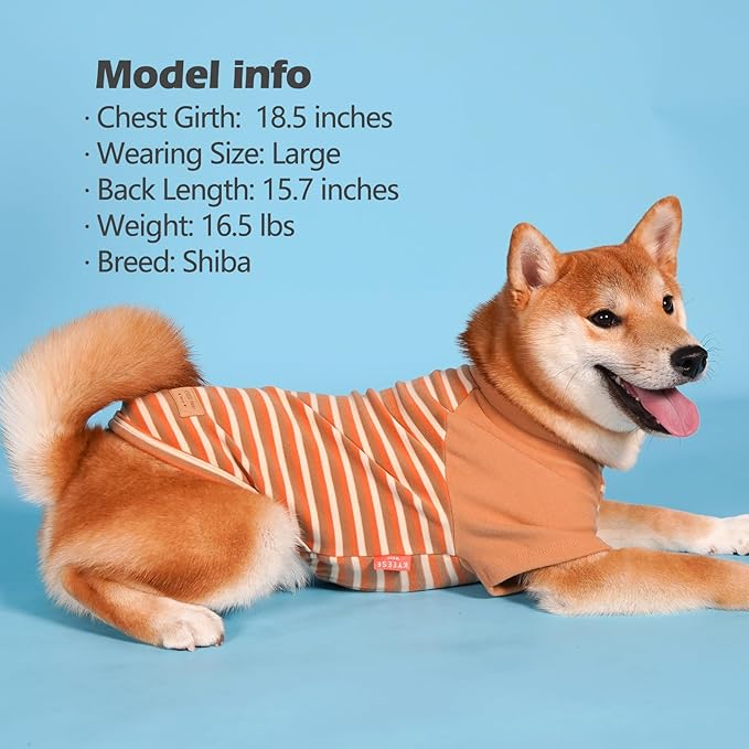 KYEESE 2Pack Dog Sweater Pullover Pet Coat Lightweight Dog Sweaters for Small Dogs Male Comfy Dogs Sweatshirt Pet Fleece Sweater with Sleeves Soft Cat Clothes Stretchy Cat Sweaters for Cold Weather