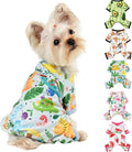 Dog Clothes for Small Dogs Boy Girl, Dog Pajamas Tiny Chihuahua Yorkie Spring Summer Shirt, Cute Puppy Outfit Pjs Jumpsuit Cat Onesie Apparel Pet Clothes
