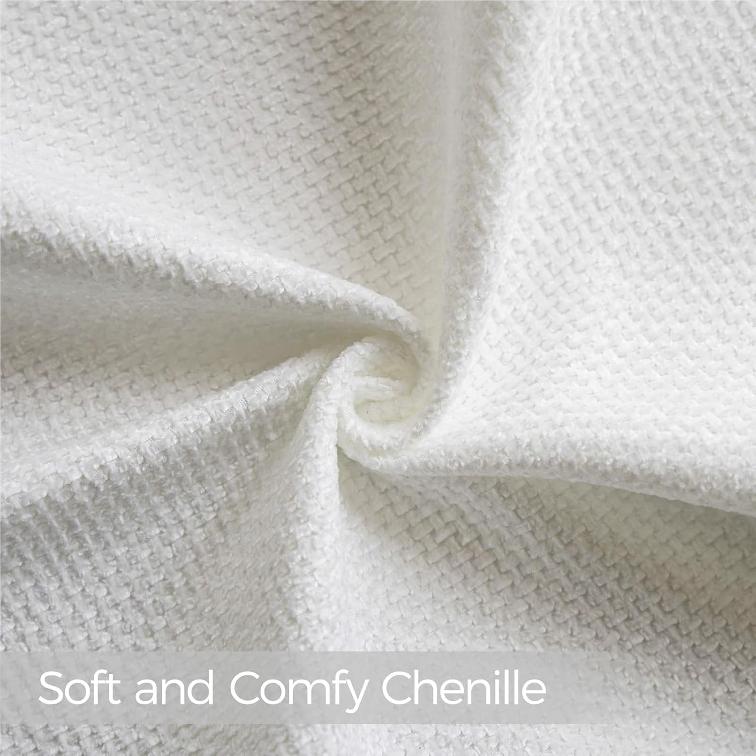 a moment Christmas White Chenille Throw Pillow Covers 12x20 Inch Pack of 2 Modern Decorative Throw Pillow Covers Farmhouse Cross Throw Pillowcases Home Decor for Sofa Bedroom Living Room Spring