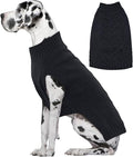 IECOii XXXL Dog Sweater: Warm Winter Coat for Extra Large Dogs, Grey, 4XL