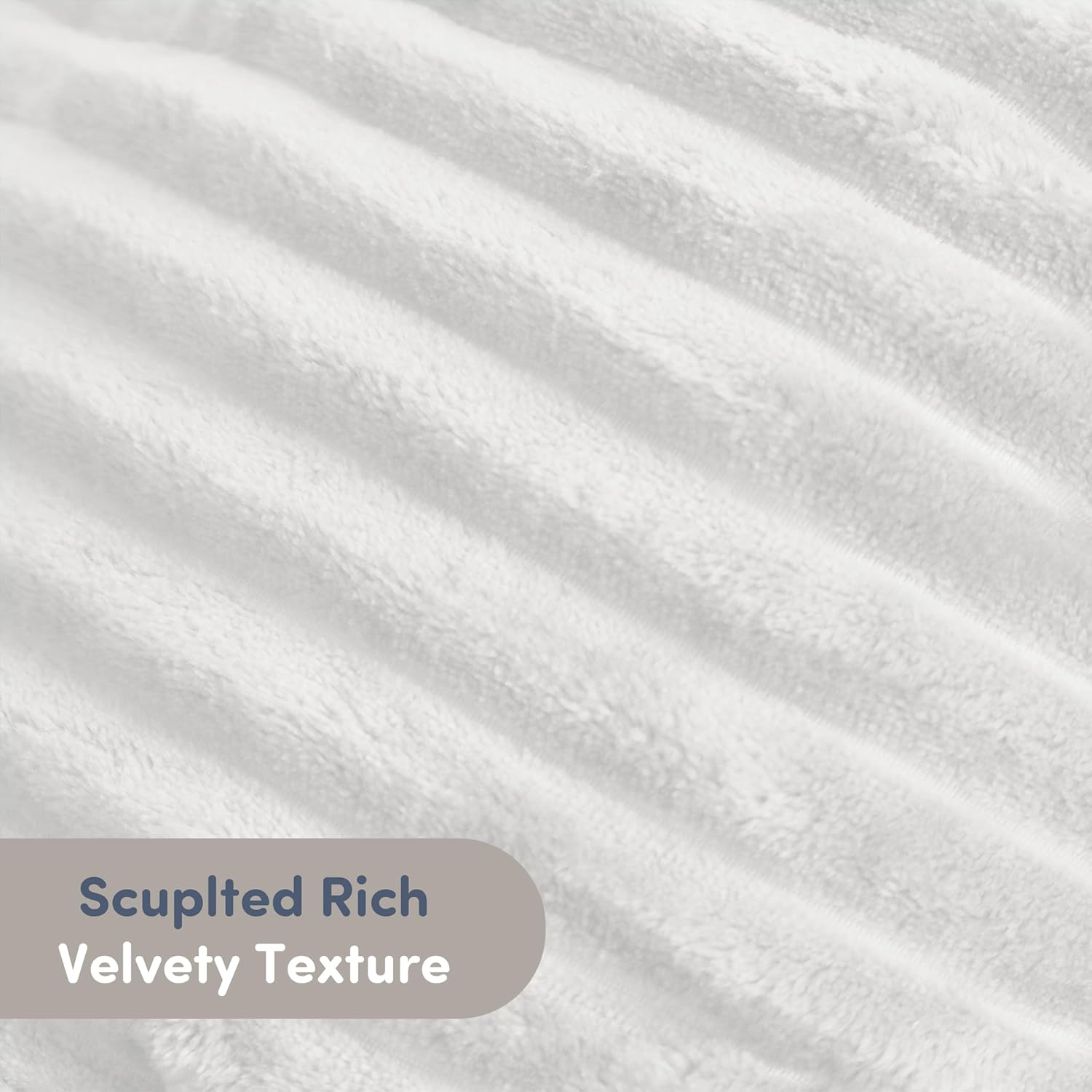 Nestl Reading Pillow for Kids & Teens with Shredded Memory Foam, Luxe Cut Plush Backrest Pillows for Reading and Gaming, for use on Couch, Bed, Floor, Adjustable Support with Washable Cover White