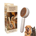 Steam Pet Brush for Dogs & Cats – Self-Cleaning Cat Brush with Steam, Pet Steamer Grooming Tool for Shedding, De-Shedding Hair Removal Comb & Massage for Pets by Vivid Creations