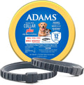 ADAMS Flea & Tick Collar for Dogs & Puppies, 2 Pack, 12 Month Protection, Adjustable One Size, Kills Fleas, Ticks & Repels Mosquitoes, Excluding California