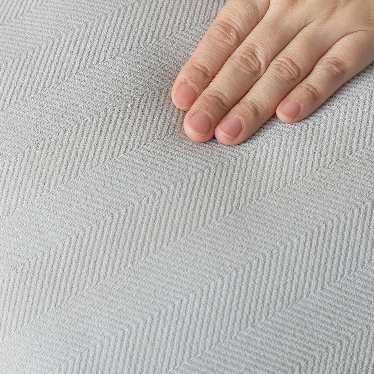 Set of 2 Decorative Fringe Throw Pillow Covers Chenille Pillow Covers Elegant Design Pillowcase Soft Tassels Cushion Cover for Couch Bed Home Decor,12×20 Inch,Light Gray