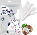MIOSSZI Pet Gloves Wipes for Dogs & Cats Wipes Cleaning Deodorizing Hypoallergenic No-Rinse Pet Grooming Wipes Unscented Extra Thick Bathing Wipes for Pet Dry Cleaning Daily Care and Travel 8 pcs