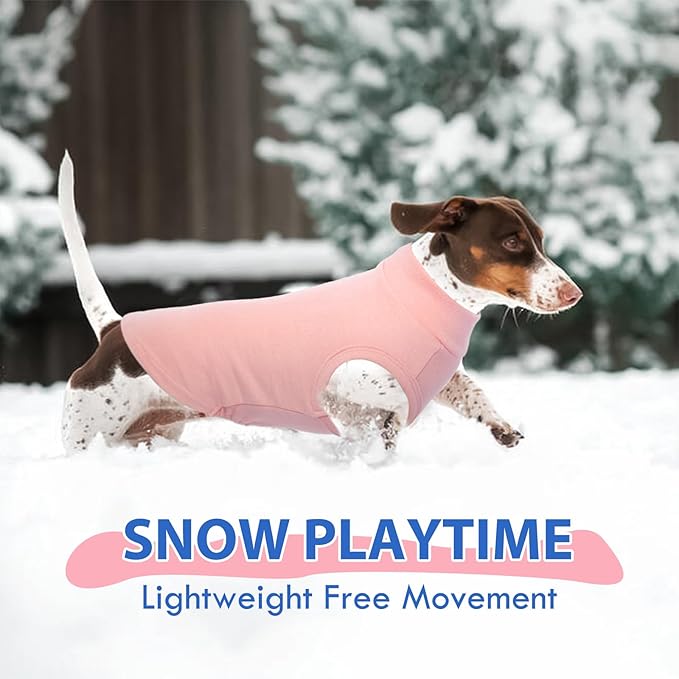 Dog Fleece Vest - Pink, XXL - Sleeveless Lightweight Shirts | Warm and Stretchable Sweater for Medium Dogs,Sweatshirt Indoor Daily Wear