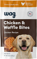 Amazon Brand - Wag Dog Treats Chicken and Waffle Bites 6oz