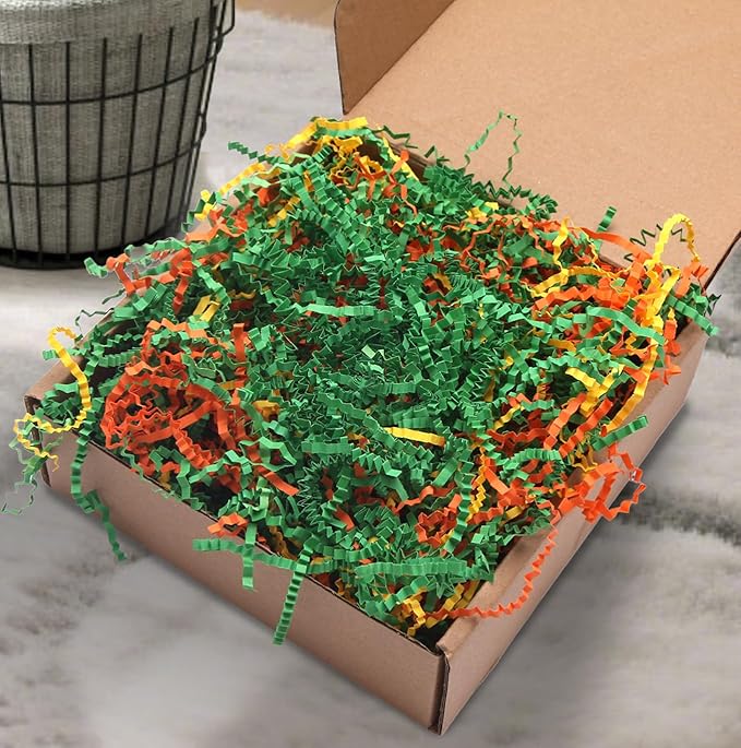 Kyouki Crinkle Paper Bird Toys, for Small Parrots, Parakeets, Cockatiels, Lovebirds, Conures, Budgies, Finches, Canaries – Fun Chewable & Shreddable Toy with Colorful Crinkle (Wrinkled Paper)