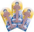 Bullibone Nylon Dog Chew Toy Nylon Bone - Improves Dental Hygiene, Easy to Grip Bottom, and Permeated with Flavor (Beef, XL - 3 Pack)
