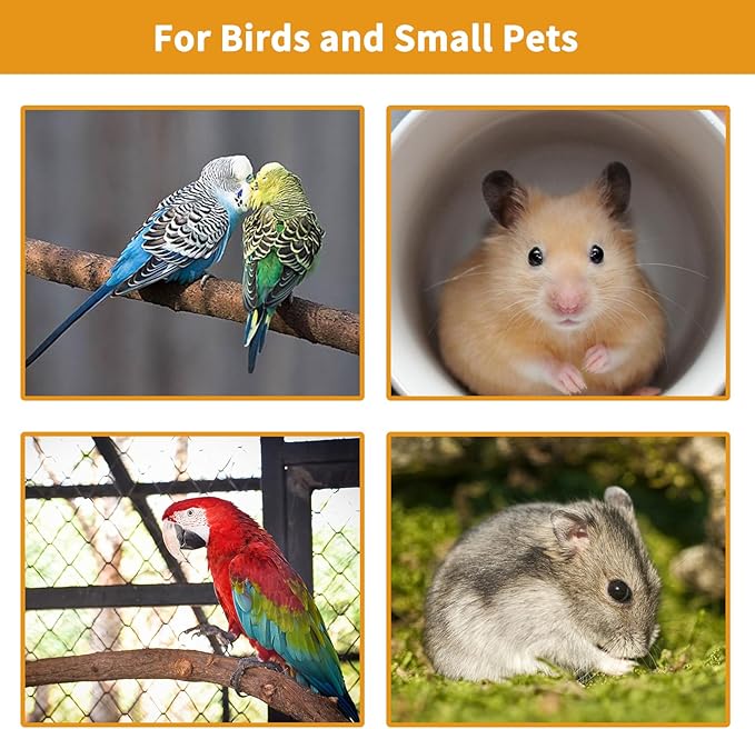 kathson Natural Sun-Dried Birds Millet Spray Millet Treat Bird Snacks for Parrots Cockatiels Lovebirds Painted Buntings and Finches Parakeets 2.2 LB