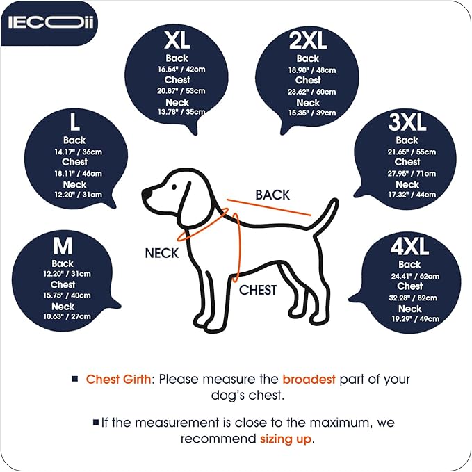 IECOii 2 Pack 2XL Fleece Dog Sweater, Warm Soft Sweaters for Large Dogs Boy Girl, Stretchy and Comfortable Fall & Winter Coats for Holiday, Daily Wear, Outdoor Playing (Size XXL, Blue & Red)