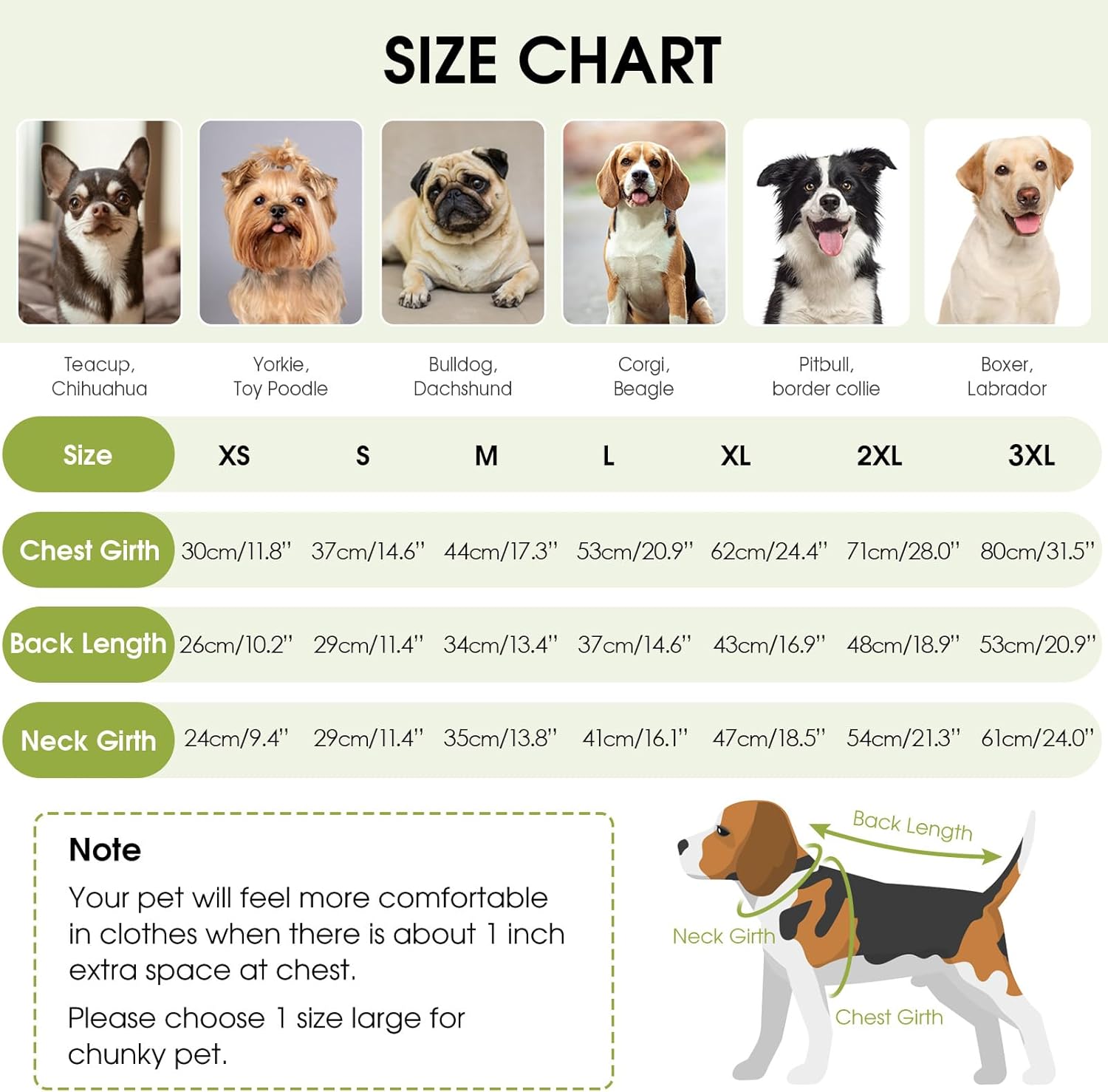 Queenmore Large Dog Sweater, Turtleneck Dog Sweater with Check Pattern, Fall Winter Warm Dogs Sweater for Large Breeds, Solid Pull-on Pet Sweater for Cats, Green XXL