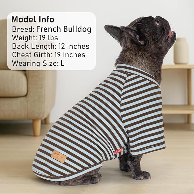 KYEESE 3Pack Dog Sweater Pullover Pets Clothes Comfy Dog Sweaters for Large Dogs Soft Pets Sweaters Dogs Sweatshirt with Sleeves Stretchy Pet Fleece Sweater Lightweight Pet Coat for Cold Weather