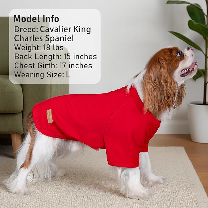 KYEESE 3Pack Dog Sweater Cat Sweaters with Sleeves Stretchy Cat Clothes Comfy Pet Fleece Sweater Soft Pet Coat Lightweight Dogs Sweatshirt Pullover Dog Sweaters for Small Dogs Girl for Cold Weather