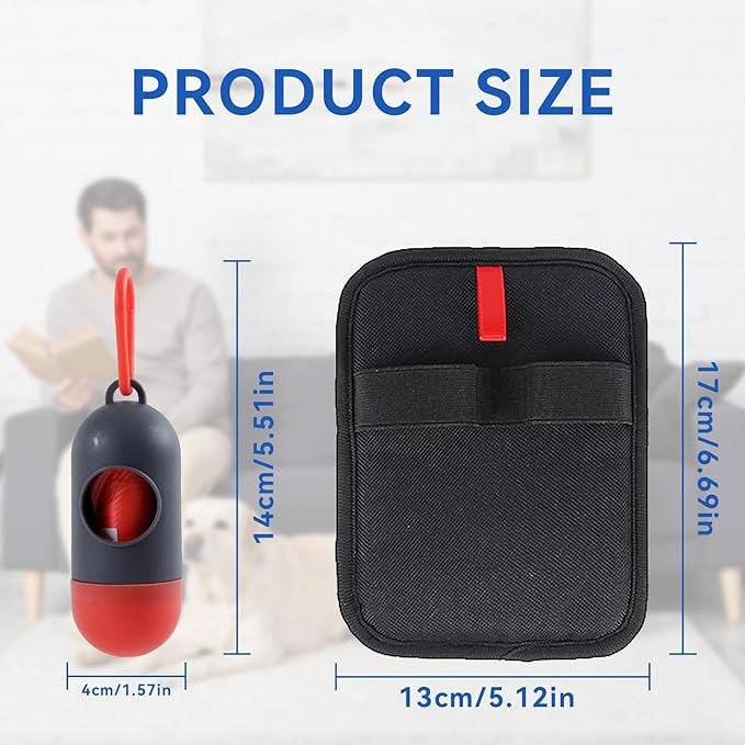 Pet Hair Removal Glove, Electrostatic Reusable with Hair Collection Bag, for Dogs & Cats, Suitable for Sofas, Furniture, Carpets, Car Seats - 2 Pcs