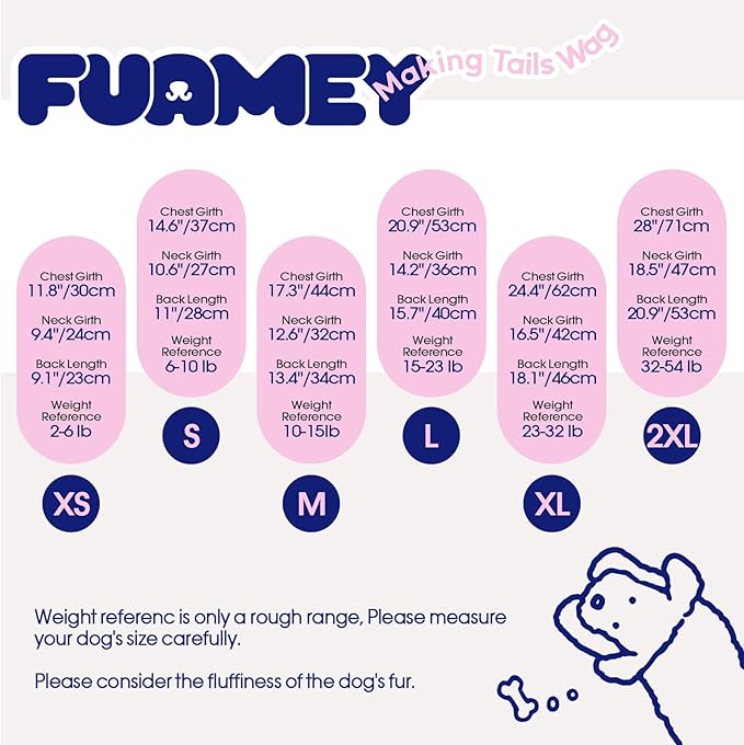 FUAMEY Doggy Sweaters Medium Size, Printed Warm Dog Sweater Cozy Pullovers, Thermal Pet Clothes Winter, Soft Turtleneck Shirt Thick Puppy Outfits for Dogs Female Male Christmas (Red, M)