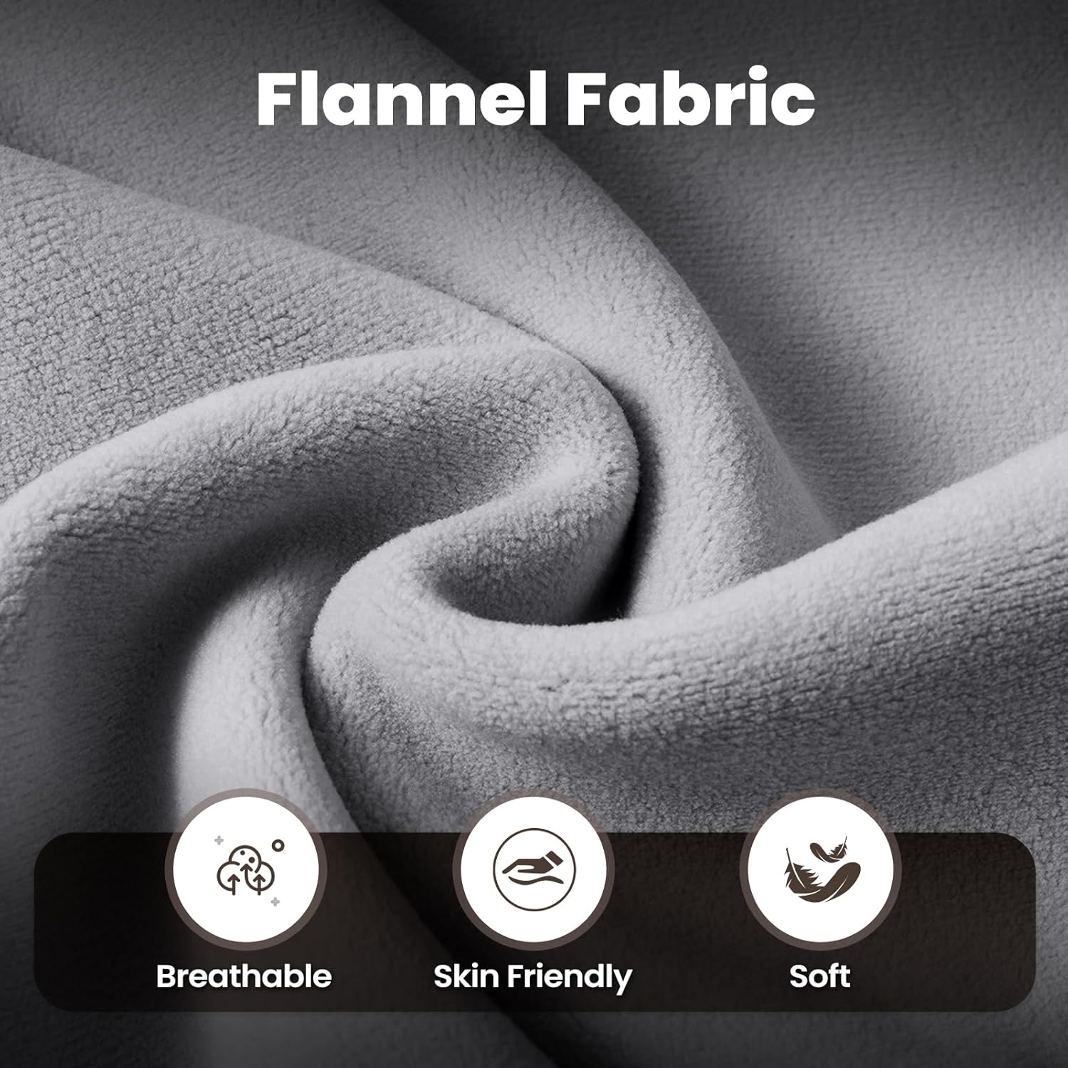 67" Chaise Lounge Chair Indoor, Cozy Oversized Fluffy Sofa with Cup Holders & Throw Pillows, Boneless Sleeper Cloud Couch for Living Room, Movie Room and Apartments, Grey