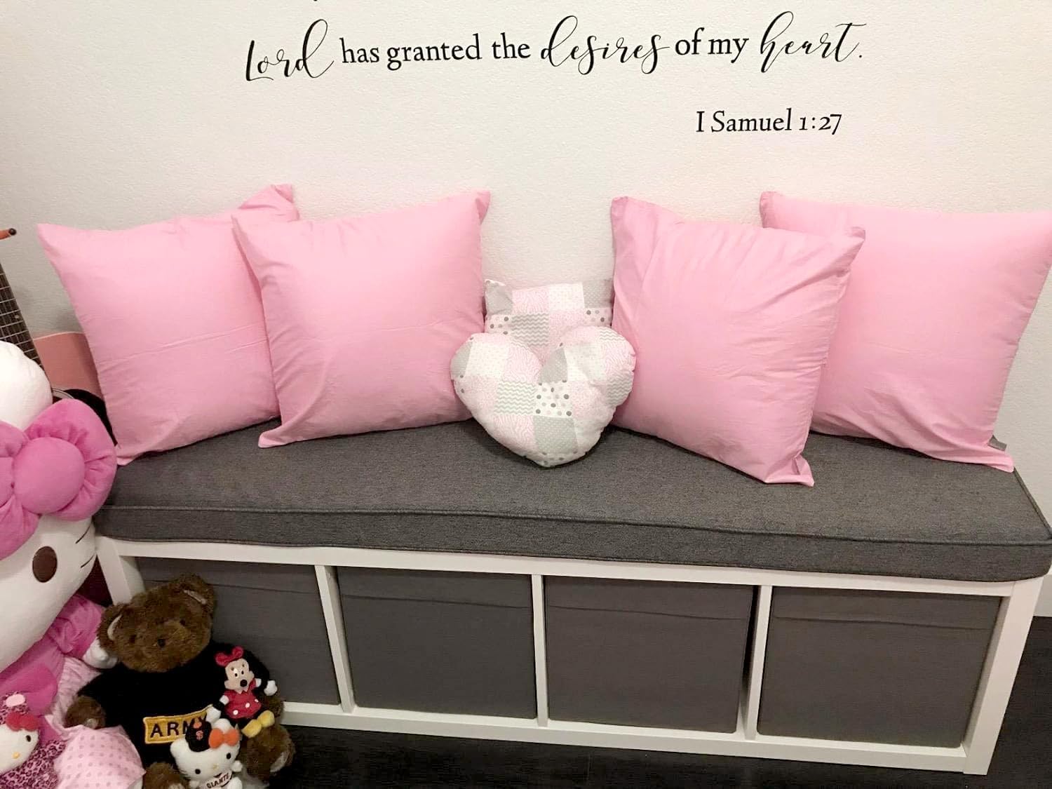 Thmyo 4-Pack 100% Cotton Comfortable Solid Decorative Throw Pillow Case Square Cushion Cover Pillowcases Sublimation Blank DIY Pillow Covers for Sofa(Only Covers, No Pillows)(18x18 inch/45x45cm,Pink)