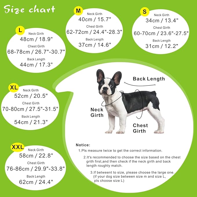 Mosucoirl Dog Raincoat Jacket Reflective Adjustable Hooded Pet Poncho Rain Coats with Leash Hole Waterproof Clothes for Small Medium Large Dogs (Green, M)