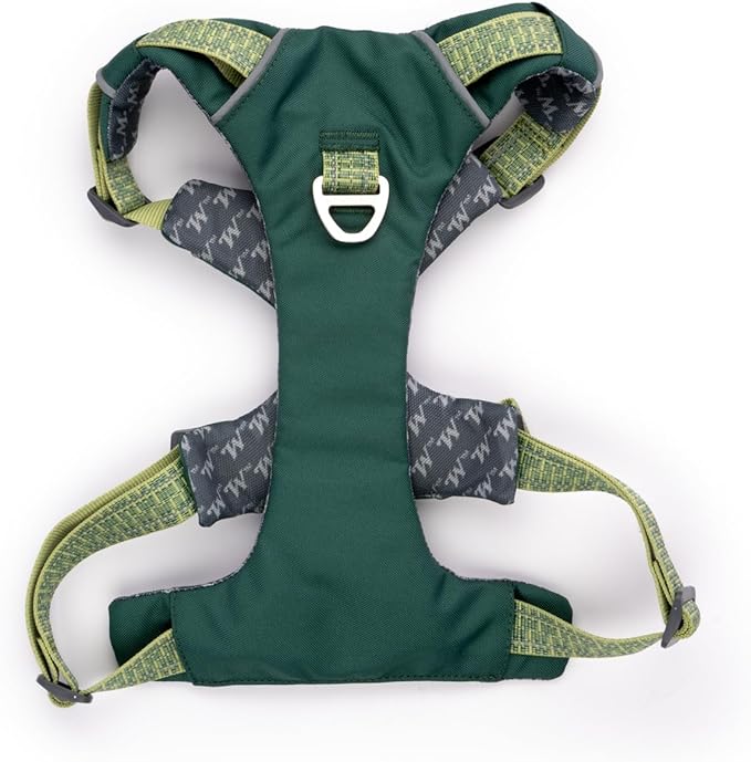 Winchester Pet No-Pull Adjustable Soft Padded Dog Vest Harness with Reflective Stitching, Smoke Pine, Large
