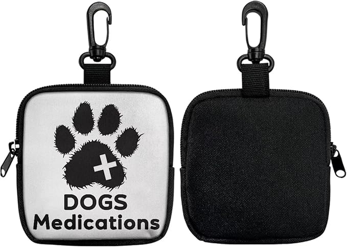 KEIAHUAN Dog Treat Bag Dogs Training Treat Pouches Dogs Walking Bag Travel Medicine Pockets Pet Feed Snack Reward Pocket for Pet Travel Or Outdoor Use
