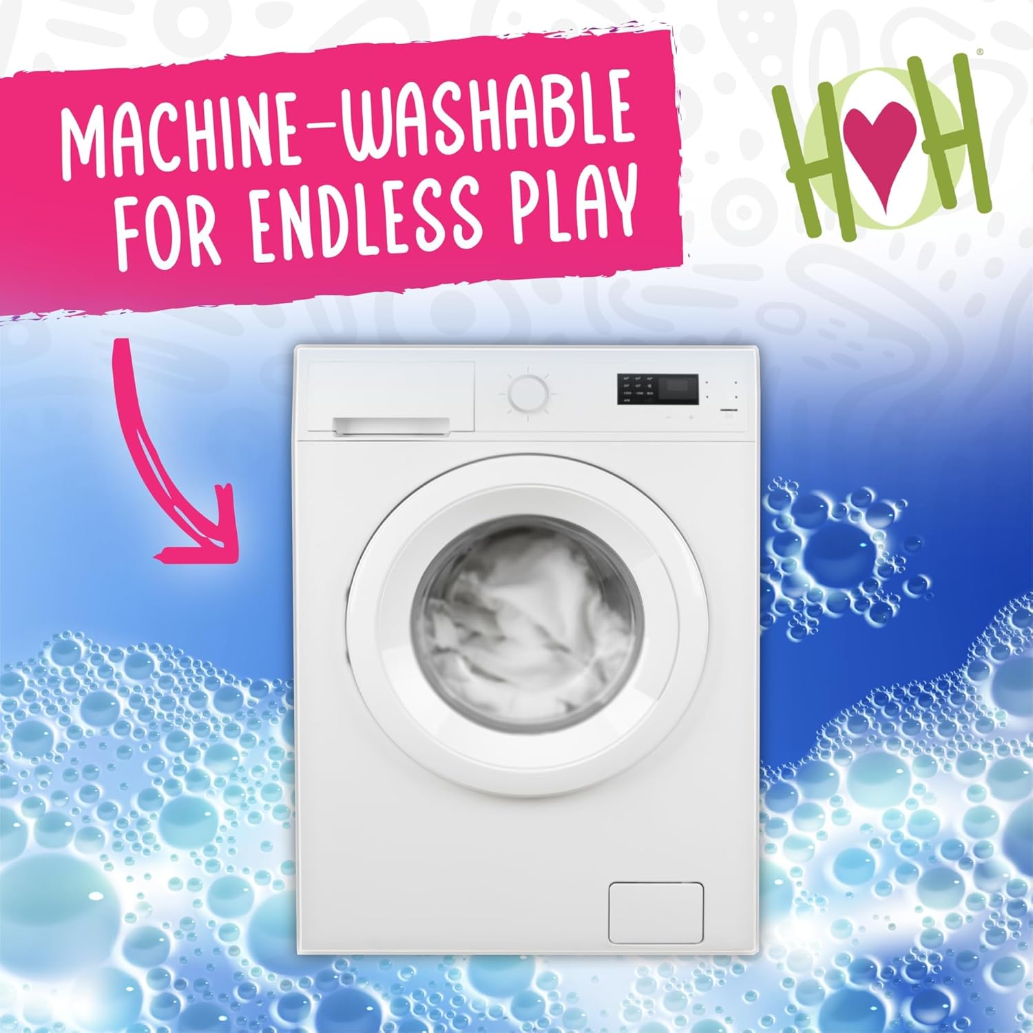 HuggleHounds Plush Dog Toy - Fuzzy Dog Toy, Soft Fleece, Interactive Durable Stuffed for Small and Large Breeds with Squeaker - Squooshie Skunk