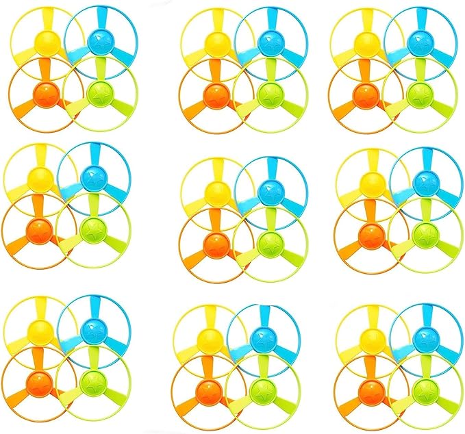 Cat Fetch Toy, Interactive Flying Cat Toy with 36 Propellers, Kitten Tracks Toy for Training Hunting Chasing(only Flying Propellers)