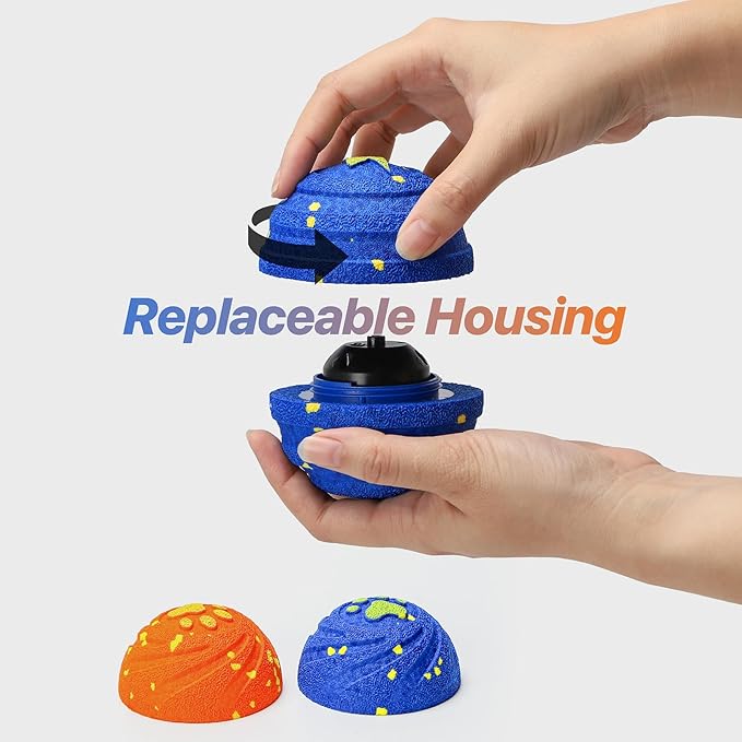 Interactive Dog Toys Balls Moving - Smart Automatic Bouncing Interactive Dog Ball, Durable Pet-Safe E-TPU Material, IPX7 Waterproof, Anti Boredom Dog Toys to Keep Them Busy for Large and Small Dogs