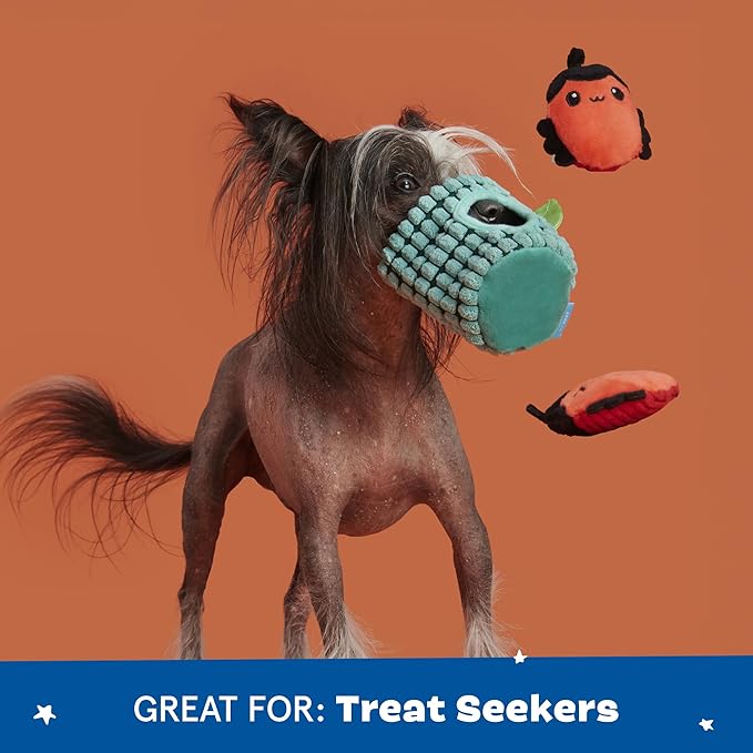 Barkbox Bao & BAB Plush Toy, Multi-Part Fun for and Perfect for Interactive Playtime, X-Small Breeds