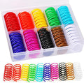 40Pcs 10 Colors Box Stored Springs for Indoor Cats, Cats Coil, Cat Interactive Toys, Cat Swatting Toy, Self-Play Toys, Hunting Toy, Kitten Spring