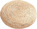 Tatami Floor Cushion, 15x2.4 Round Floor Seating, Japanese Chair, Natural Woven Boho Cushions for Meditation, Zen, Yoga Practice or Buddha| Picnic Pillows