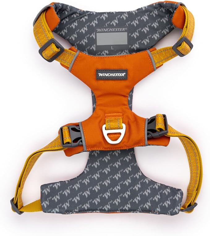 Winchester Pet No-Pull Adjustable Soft Padded Dog Vest Harness with Reflective Stitching, Hawaiian Sunset, Small