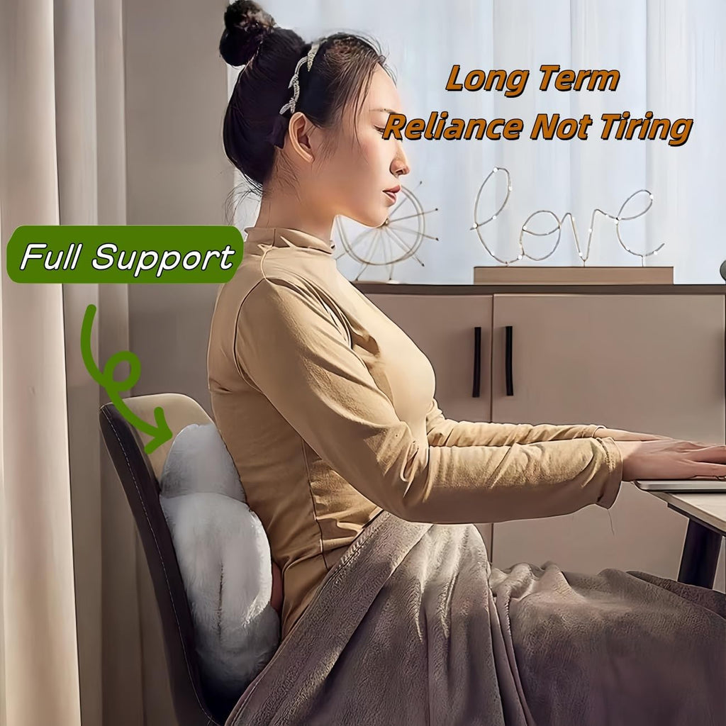 RYOLOY Cat Paw Warm Hand Pillow,with 67 * 39Inch Travel Blanket,3 in 1 Travel Pillow and Blanket Set,for Car Office Camping Essentials.