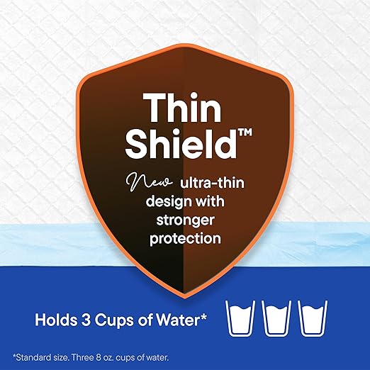 Puppy Pads Pet Pee Pads for Dogs & Puppy Training - 100 Count - Potty Pads for Dogs 22" x 22" Leak-Proof Dog Pee Pads - Quick-Dry Surface - Heavy Duty Absorbent Disposable Dog Wee Pad Bulk Pack