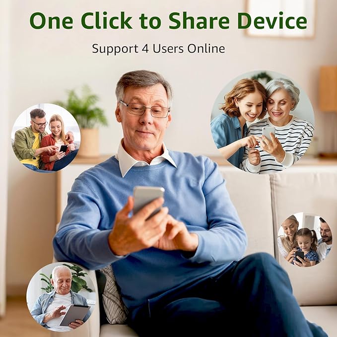 PeckCam® Smart Bird Feeder with Camera 2K HD Auto Detect & Notify, AI Identify 10000+ Birds Camera with Solar Panel 5 Perch Attachments Wireless Outdoor Birdwatching Gift for Birds Lover, Green