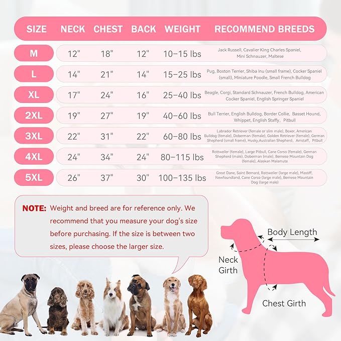 Dog Sweaters,Dog Hoodie,Cozy Fleece Interior Sweatshirt with Hood & Pocket,Leash Hole,Pet Clothes Sweater for Small,Medium,and Large Dogs,Pink&2XL