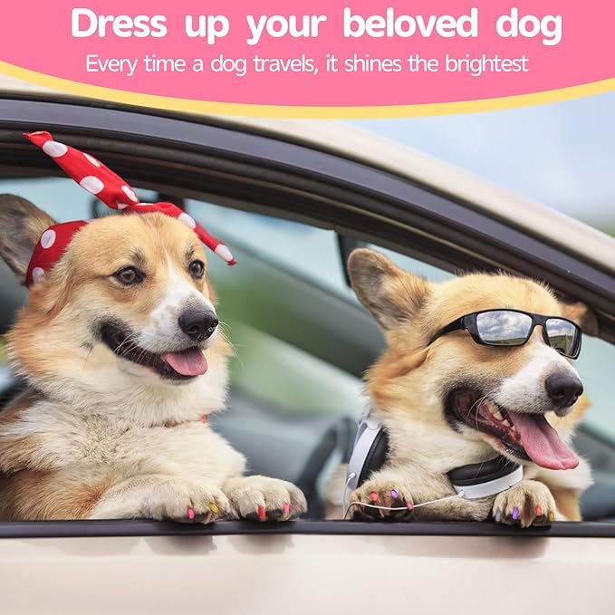 Dog Nail Polish，Gel Top Coat, 11 Colors Nail Polish Pens Quick Dry And 1 TOP Gel Pen Set, Non Toxic Dog Accessories,DIY Dogs Puppy Nails,Quick Dry, Long Lasting