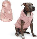 Spark Paws Teddy Dog Sweater, Sherpa Jacket Vest with Warm Fleece Lining, Winter Coat Suitable for Small Medium Large XL XXL Breeds - Pink - 4XL