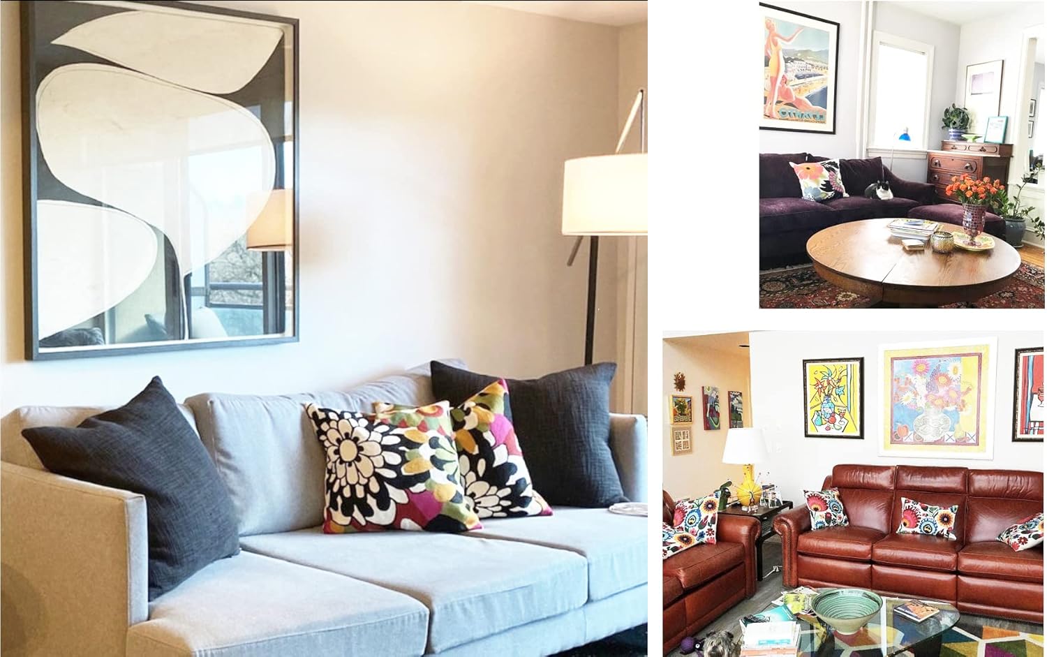 Black Daisy Floral Pillow Cover Flower Pillowcase Outdoor Suzani Accent Cushion Traditional Chair Cushions Hand Embroidered Wool Size - 18x18