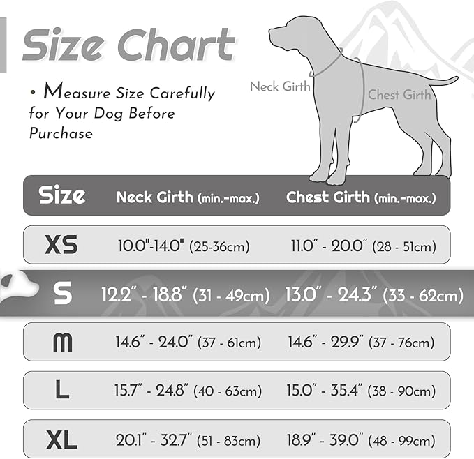 Eagloo Dog Harness Small Sized Dog, No Pull Service Vest with Reflective Strips and Control Handle, Adjustable and Comfortable for Walking, No Choke Pet Harness with 2 Metal Rings, Grey, S