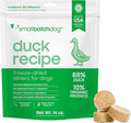 smallbatch Pets Freeze Dried Raw Dog Food, Duck Recipe, 14 oz, Organic High Protein Dog Food, Grain Free, Made in The USA, Humanely Raised Meat, Single Protein, for Picky Eaters, Hydrate & Serve