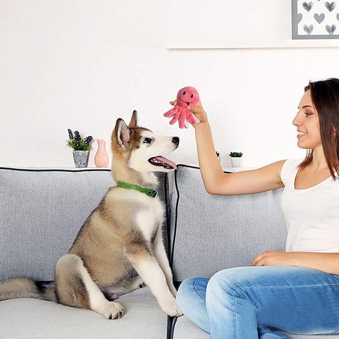 LEGEND SANDY Squeaky Plush Dog Toy Pack for Puppy, Small Stuffed Puppy Chew Toys 12 Dog Toys Bulk with Squeakers, Cute Soft Pet Toy for Small Medium Size Dogs