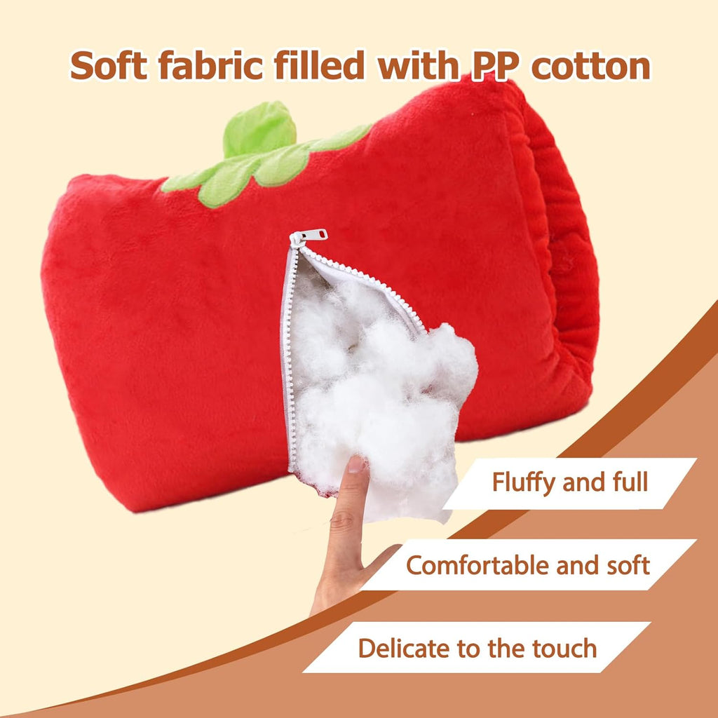 Kids Cartoon Hand Pillow,Winter Hand Warmer Rest Arm Pillow,Non-Electrical Travel Essentials,Arm Support for Napping,Soft Cotton Winter Hugging Cushion,Home Animal Doll Plush Muffs (Model 9)