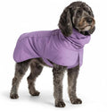 Spark Paws Dog Raincoat, Waterproof Windproof Rain Jacket, for Small Medium Large Extra Large Dogs, Reflective Breathable Full-Body Coverage Dry Suit - Purple - 2XL