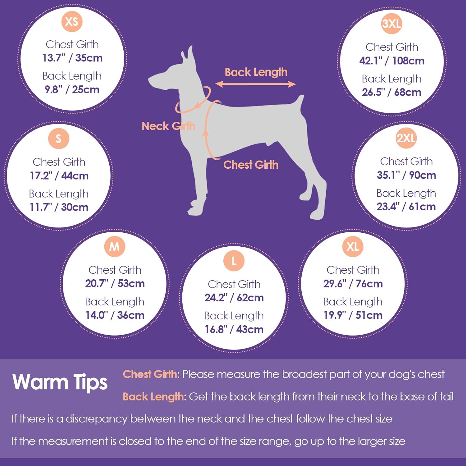 SUNFURA Dog Jacket, Large Dog Coat with Harness Built in, Warm Pet Winter Jacket Zippered Snow Coat with Furry Collar, Waterproof Fleece Snowsuit for French Bulldog, Pink L