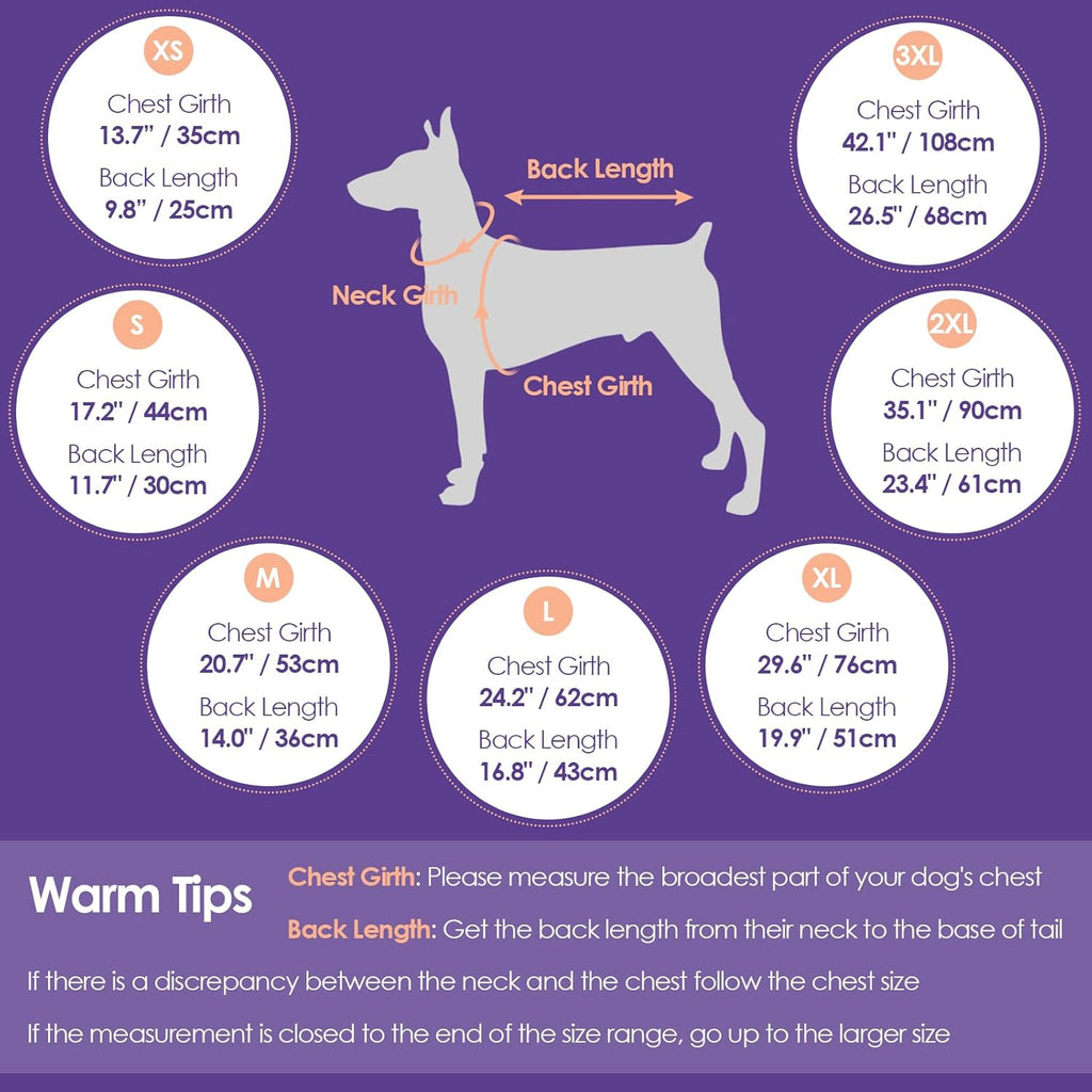 SUNFURA Dog Coat for Large Dogs, Warm Pet Jacket Winter with Harness Built in, Waterproof Pet Snow Jacket with Furry Collar, Reflective Fleece Snowsuit for Extra Large Dogs, Burgundy XL