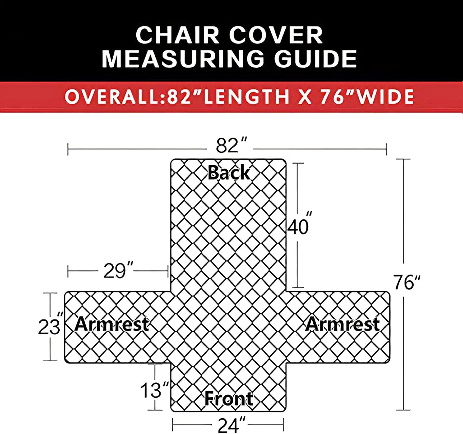 Easy-Going Chair Sofa Slipcover Reversible Sofa Cover Water Resistant Couch Cover Furniture Protector Cover with Elastic Straps for Pets Kids Children Dog Cat (Chair, Green/Christmas Red)