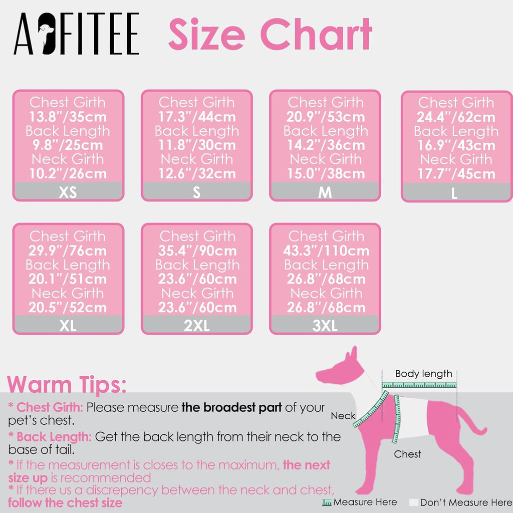 AOFITEE Dog Coat for Small Dogs, Warm Dog Winter Jacket with Harness Built in, Waterproof Small Winter Coat Dogs Reflective Cold Weather Coats for Chihuahua, Yorkshire, Red XS