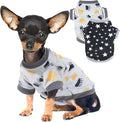 2 Pieces Dog Sweaters for Small Dogs Boy Fall Winter Fleece Dog Clothes Soft and Warm Puppy Sweater Doggie Coat Pet Cloting Chihuahua Yorkie Sweater (Dog Paws, Stars, XX-Small)